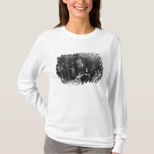 Leonardo Da Vinci som målar Giocondaen T-shirt