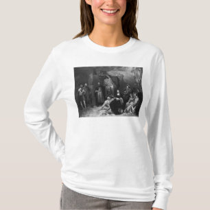 Leonardo Da Vinci som målar Giocondaen T-shirt