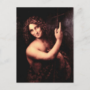 Leonardo da Vinci - St John the Baptist Vykort