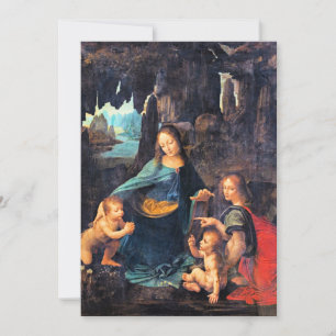 Leonardo da Vinci - Sten Virgin, Julkort
