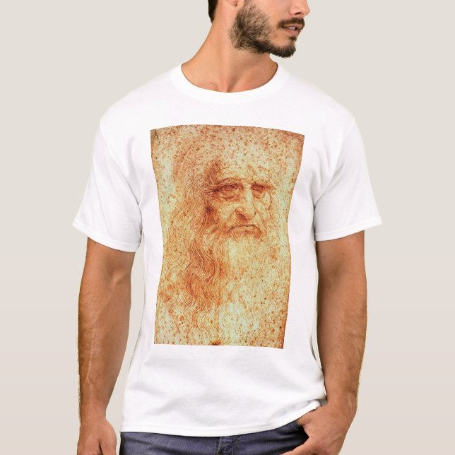 Leonardo Da Vinci Tee (Framsida)