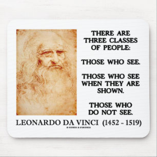 Leonardo Da Vinci tre klassificerar av folk Musmatta