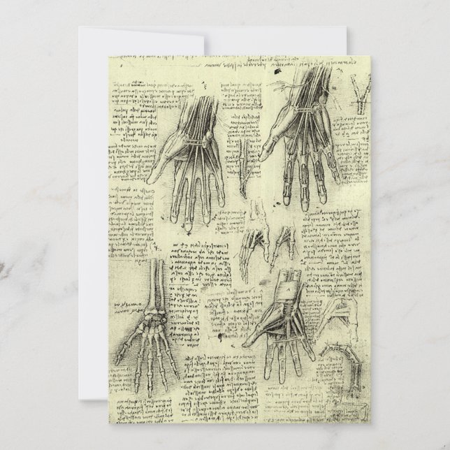 Leonardo da Vinci's Anatomy of the Human Hand (Framsida)