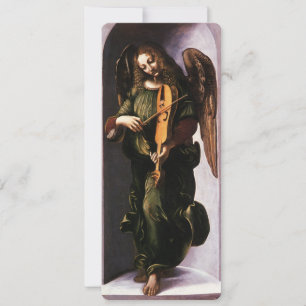 Leonardo da Vincis Ängel i grönt med en vielle