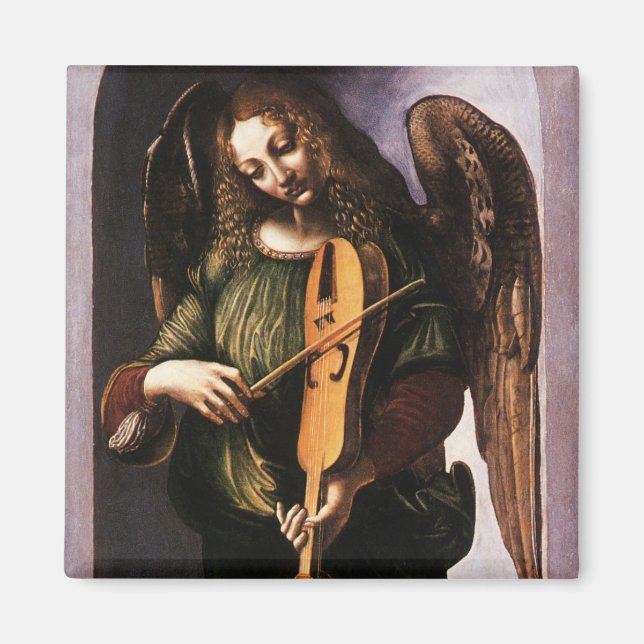 Leonardo da Vincis ängel i Grönt med Vielle Magnet (Framsidan)
