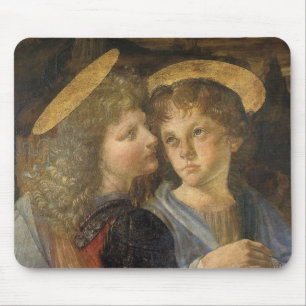 Leonardo da Vincis Änglar till Kristi dop Musmatta