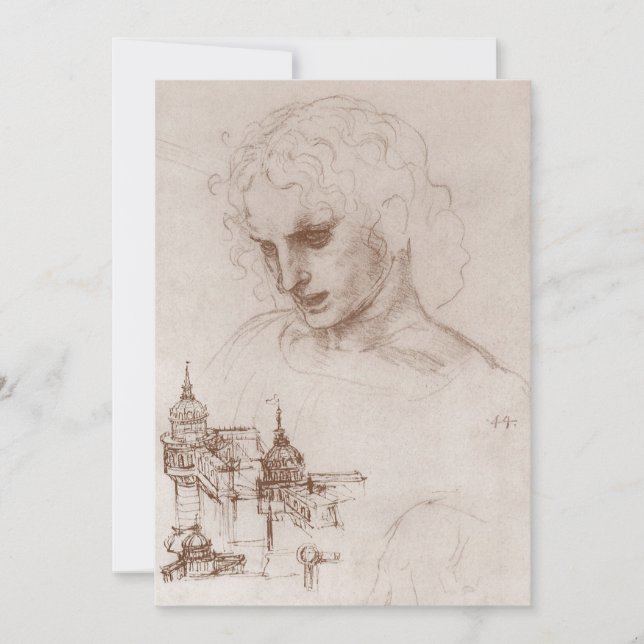 Leonardo da Vincis apostel Jakob Sforza slott Inbjudningar (Framsida)