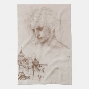 Leonardo da Vincis apostel Jakob Sforza slott Kökshandduk