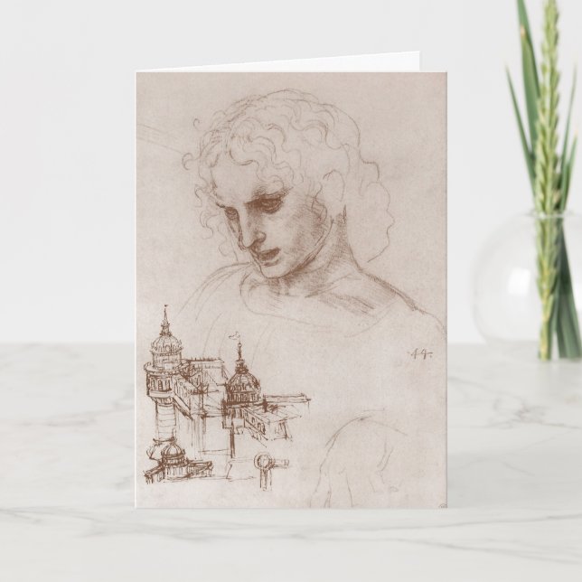 Leonardo da Vincis apostel Jakob Sforza slott Kort (Framsida)