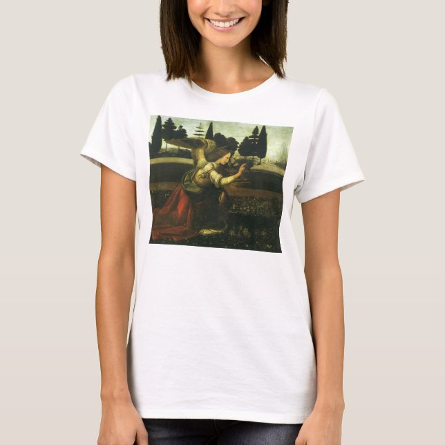 Leonardo da Vincis Bebådelsen T Shirt (Framsida)