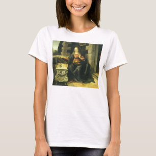 Leonardo da Vincis Bebådelsen Tee Shirt