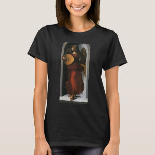 Leonardo da Vincis En ängel i rött med luta Tee