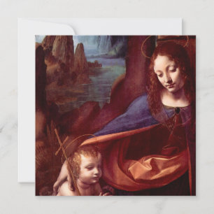 Leonardo da Vincis Jungfru (Madonna) av klipporna