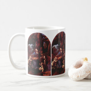 Leonardo da Vincis Jungfru Maria av klipporna Kaffemugg