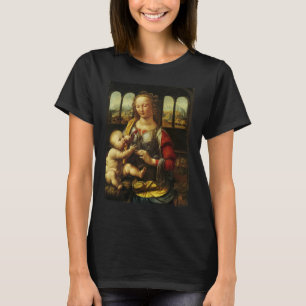 Leonardo da Vincis Madonnan med nejlikan T Shirt