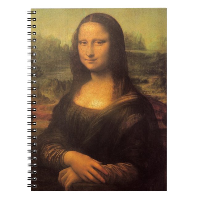 Leonardo Da Vincis Mona Lisa Anteckningsbok (Framsidan)