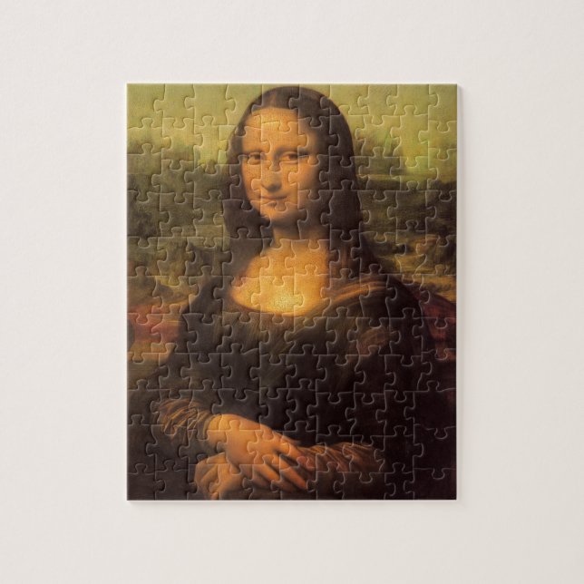 Leonardo da Vinci's Mona Lisa Pussel (Vertikal)