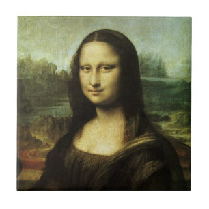 Leonardo da Vinci's Mona Lisa, Renaissance Art Kakelplatta