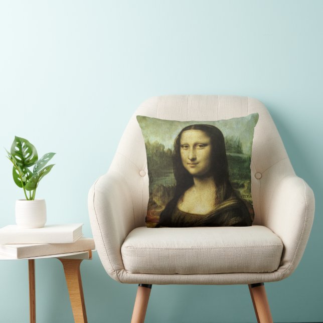 Leonardo da Vinci's Mona Lisa, Renaissance Art Kudde (Stol)