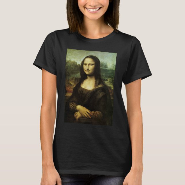 Leonardo da Vinci's Mona Lisa, Renaissance Art Tee (Framsida)