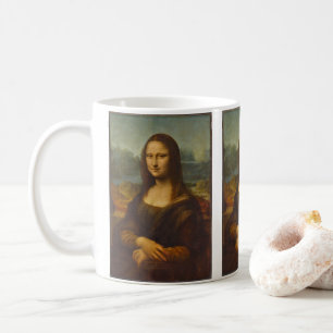 Leonardo da Vincis Mona Lisa, renässanskonst Kaffemugg