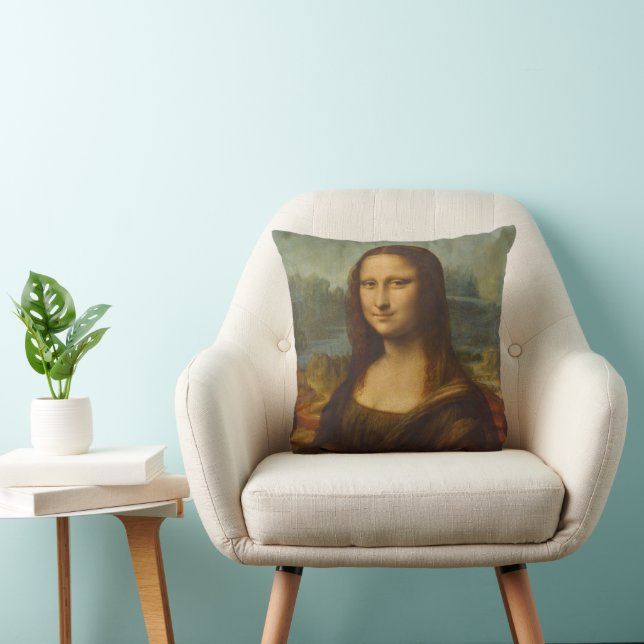Leonardo da Vincis Mona Lisa, renässanskonst Kudde (Stol)