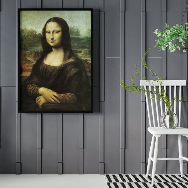Leonardo da Vincis Mona Lisa, renässanskonst Poster (Skapare uppladdad)