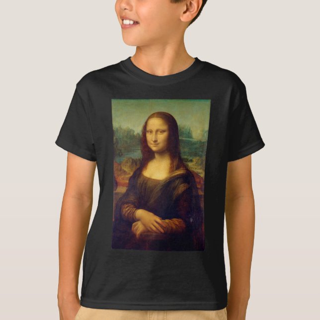 Leonardo da Vinci's Mona Lisa T-shirt (Framsida)