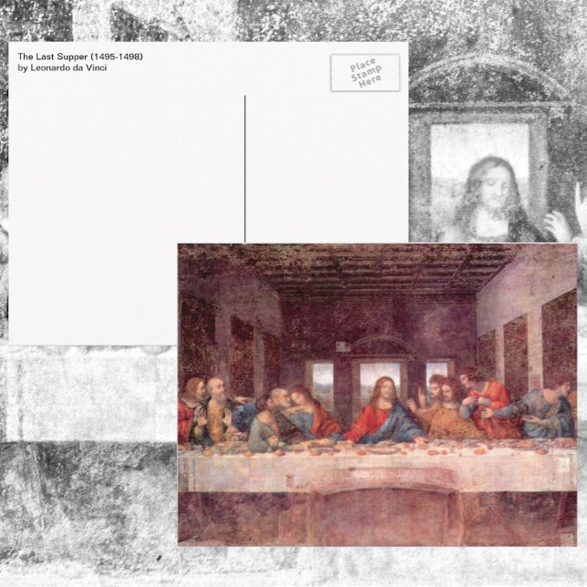 Leonardo da Vincis Nattvarden Vykort (Skapare uppladdad)