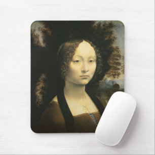 Leonardo da Vincis Porträtt av Ginevra Benci Musmatta