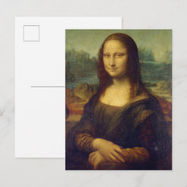 Leonardo da Vincis porträtt av Mona Lisa Vykort