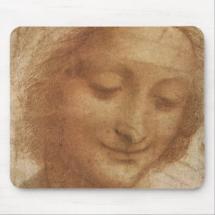 Leonardo da Vincis Porträtt i Saint Anne Study Musmatta
