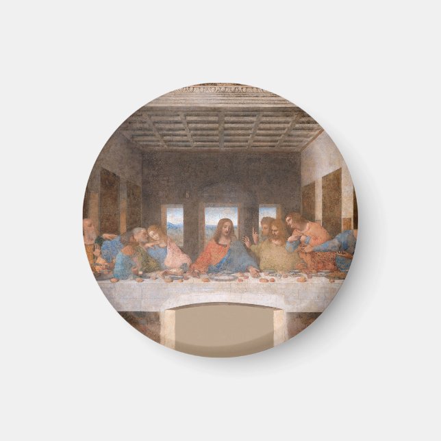 Leonardo Da Vincis sista leverans Magnet (Framsidan)