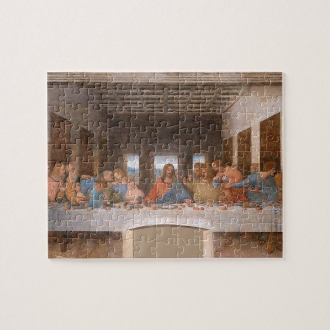 Leonardo Da Vincis sista leverans Pussel (Horisontell)