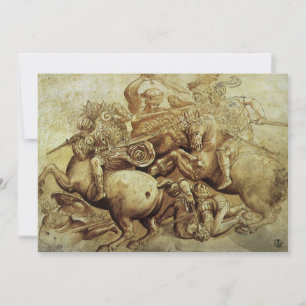 Leonardo da Vincis Slaget vid Anghiari Inbjudningar
