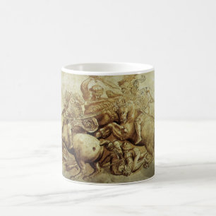 Leonardo da Vincis Slaget vid Anghiari Kaffemugg