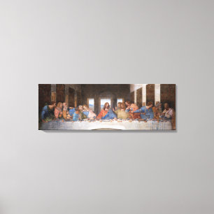 Leonardo da Vinci's The Last Supper (1495-1498) Canvastryck
