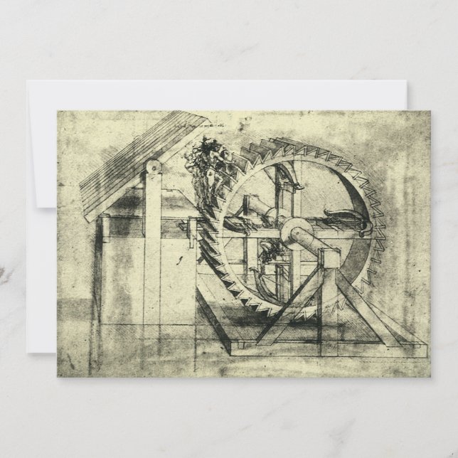 Leonardo da Vinci's Treadmill Powered Crossbow (Framsida)