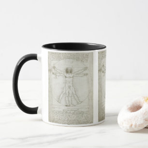 Leonardo da Vinci's Vitruvian Man Mugg