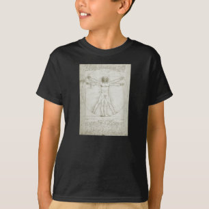 Leonardo da Vincis Vitruvian Man T-shirt