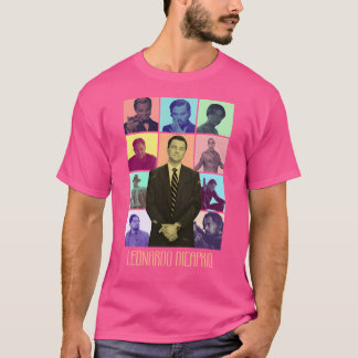 Leonardo Dicaprio - Iconic Roles Collage T Shirt