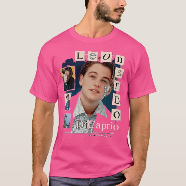 Leonardo Dicaprio T Shirt (Framsida)