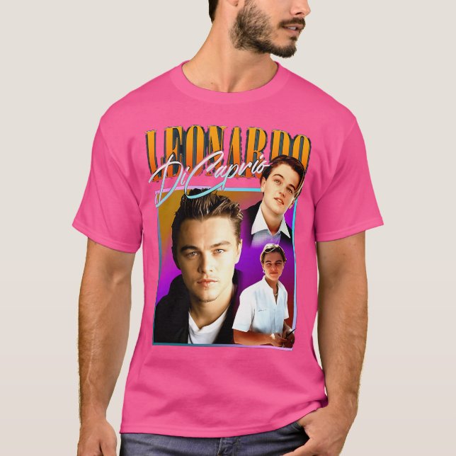 Leonardo Dicaprio T Shirt (Framsida)
