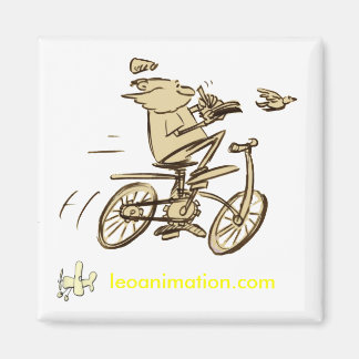 Leonardo - magnet-kvadrat magnet