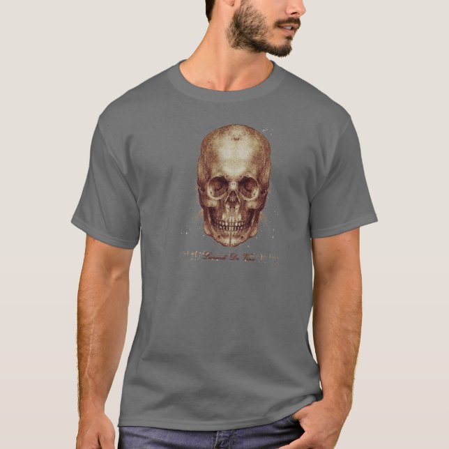 Leonardo-skalle T-shirt (Framsida)