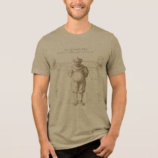 Leonardo stil clown t shirt