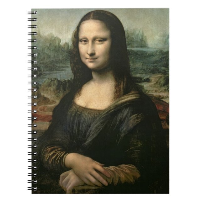 Leonardo Vinci | Mona Lisa, c.1503-6 Anteckningsbok (Framsidan)