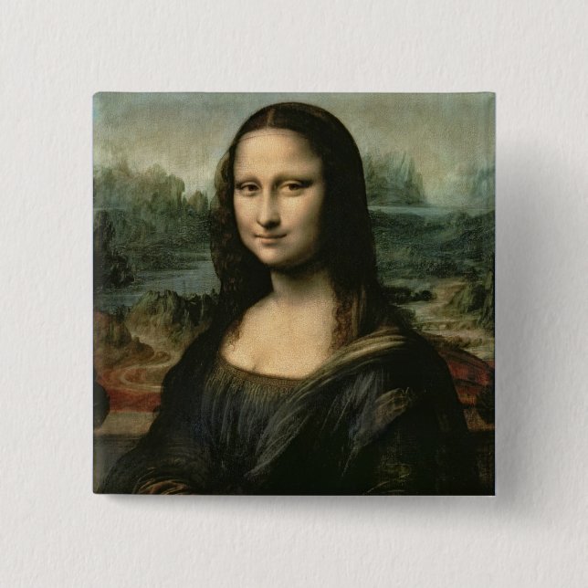 Leonardo Vinci | Mona Lisa, c.1503-6 Knapp (Framsida)