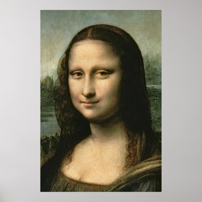 Leonardo Vinci | Mona Lisa, c.1503-6 Poster (Framsidan)