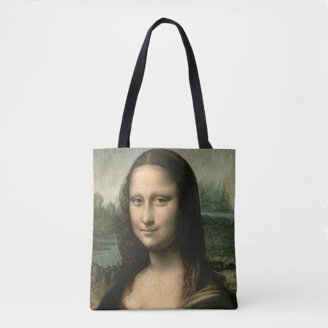 Leonardo Vinci | Mona Lisa, c.1503-6 Tygkasse (Framsida)